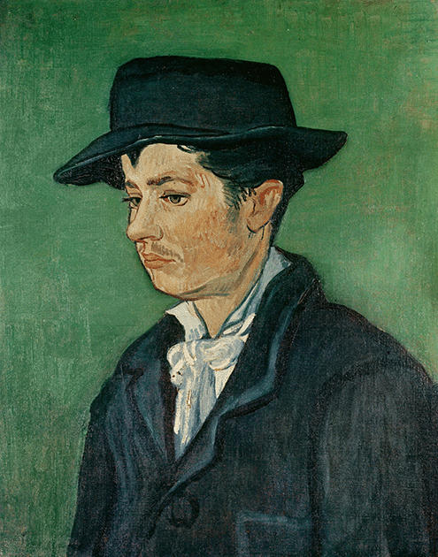Vincent van Gogh, Portrait of Armand Roulin, 1888 Museum Boijmans Van Beuningen, Rotterdam, Netherlands. Image: Bridgeman Images